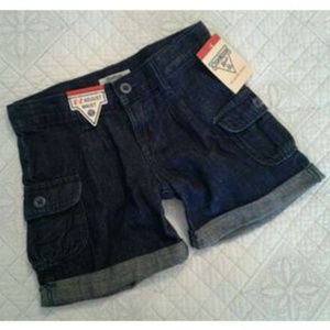 Oshkosh Girls Rolled Cuff Adjustable Waist Shorts